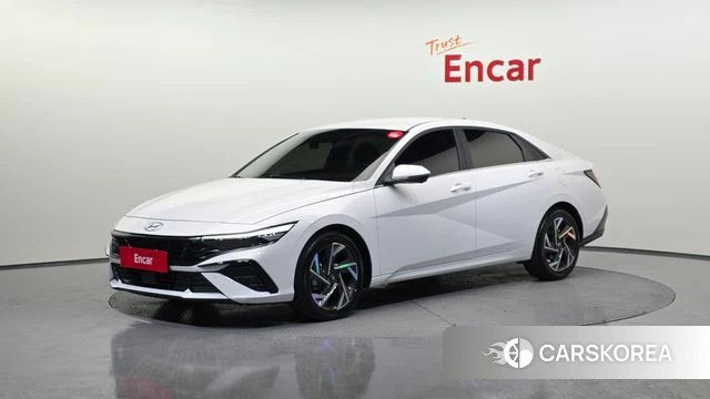 Hyundai The New Avante (CN7) 2025 Белый из Кореи