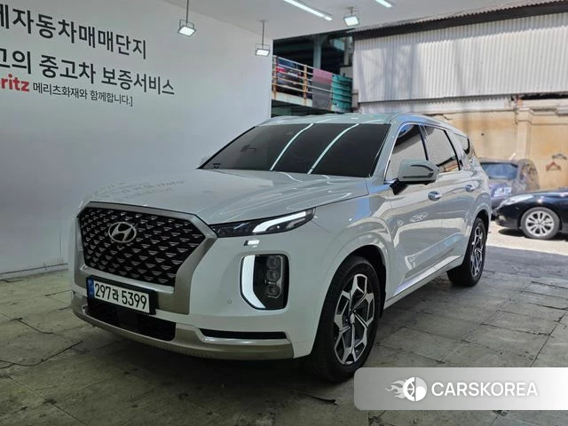 Hyundai Palisade 2021 Белый из Кореи