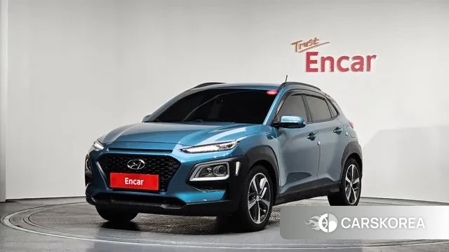 Hyundai Kona 2018 Синий из Кореи