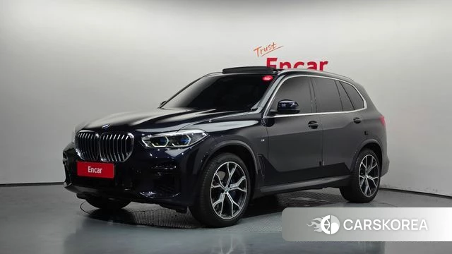 BMW X5 (G05) 2022 Черный из Кореи