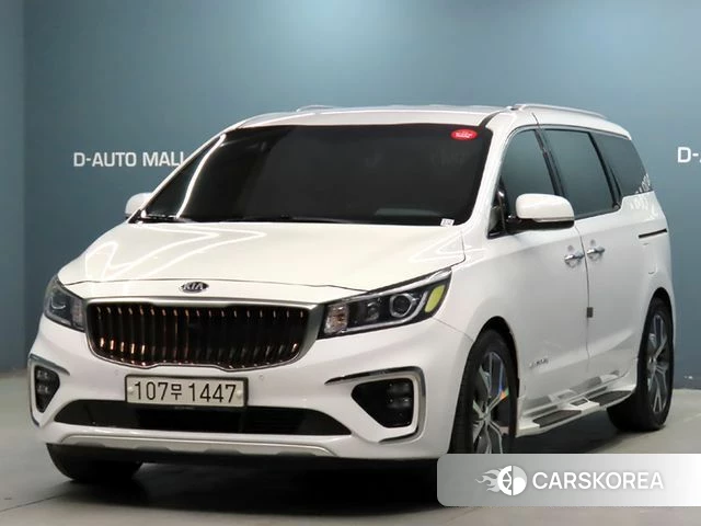 Kia The New Carnival 2019 Белый из Кореи