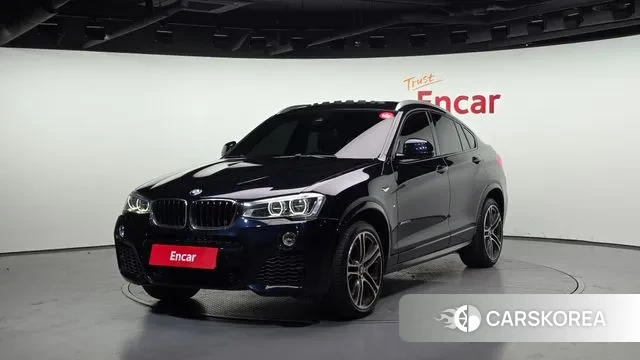 BMW X4 (F26) 2018 Черный из Кореи
