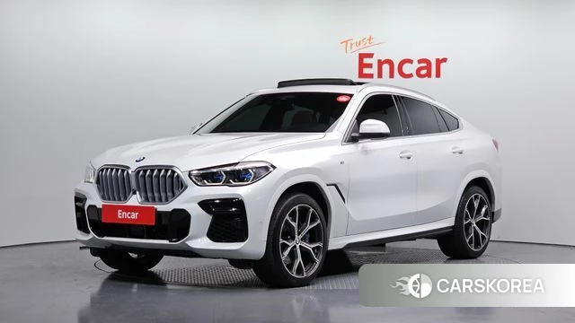 BMW X6 (G06) 2022 Белый из Кореи