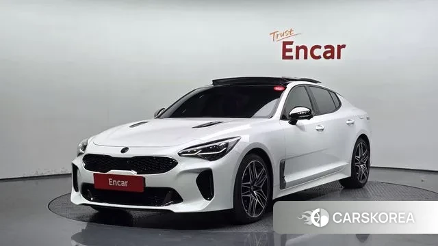 Kia Stinger Meister 2021 Белый из Кореи