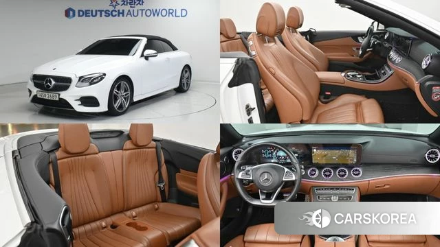 Mercedes-Benz E-Class W213 2018 Белый из Кореи