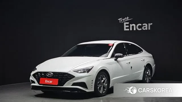 Hyundai Sonata (DN8) 2021 Белый из Кореи