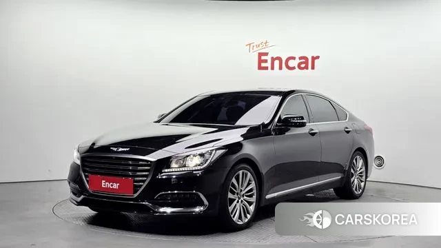 Genesis G80 2018 Черный из Кореи