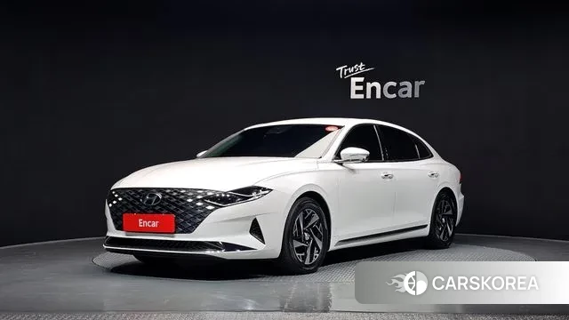 Hyundai The New Grandeur IG Hybrid 2021 Белый из Кореи