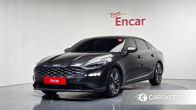 Kia K8 Hybrid 2022 Серый из Кореи