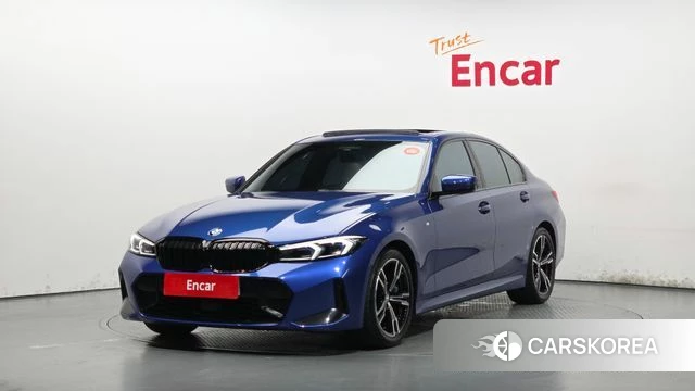 BMW 3 Series (G20) 2023 Синий из Кореи