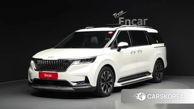 Kia Carnival 4th generation 2021 Белый из Кореи