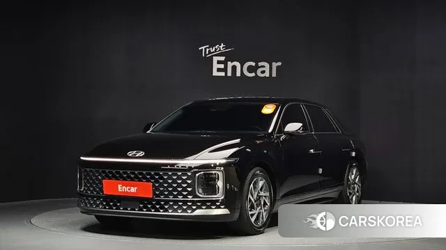 Hyundai Grandeur (GN7) 2023 Черный из Кореи