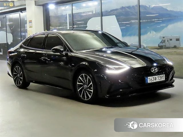 Hyundai Sonata (DN8) 2021 Черный из Кореи