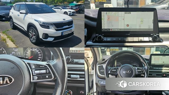 Kia Seltos 2020 Белый из Кореи