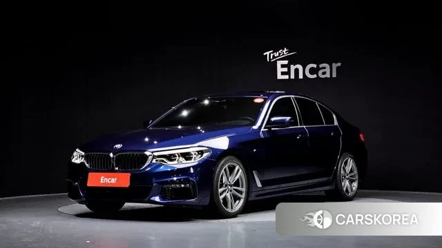 BMW 5 Series (G30) 2019 Синий из Кореи