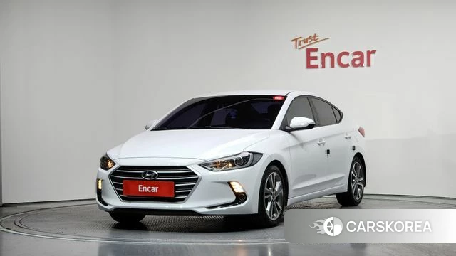 Hyundai Avante AD 2018 Белый из Кореи