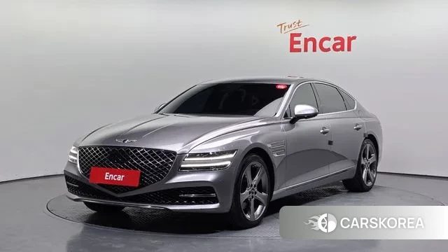Genesis G80 (RG3) 2021 Серебряный из Кореи
