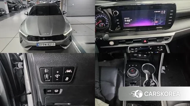 Kia K5 Hybrid 3rd Generation 2022 Серебристо-серый из Кореи