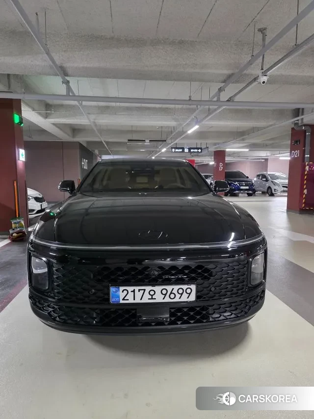 Hyundai Grandeur (GN7) 2024 Черный из Кореи