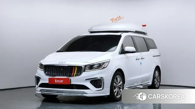 Kia The New Carnival 2018 Белый из Кореи