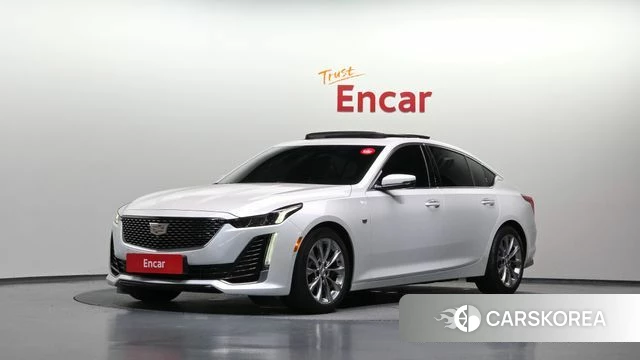 Cadillac CT5 2021 Белый из Кореи