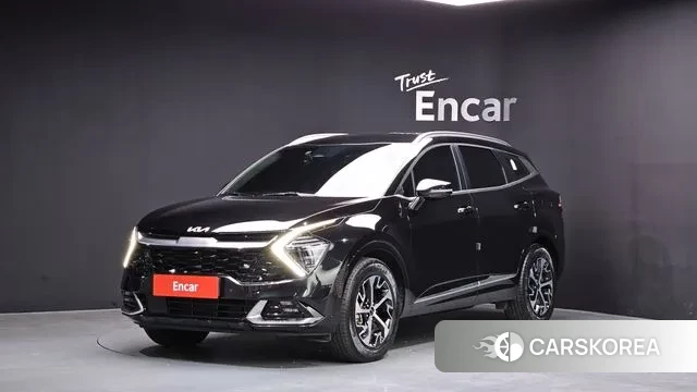 Kia Sportage 5th Generation Hybrid 2024 Черный из Кореи