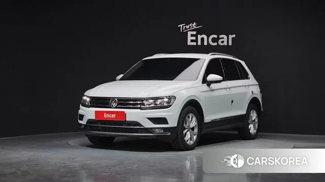 Volkswagen Tiguan second Generation 2018 Белый из Кореи