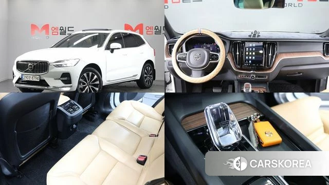 Volvo XC60 second Generation 2024 Белый из Кореи