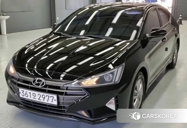Hyundai The New Avante AD 2018 Черный из Кореи