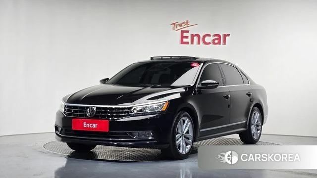 Volkswagen The New Passat 2018 Черный из Кореи