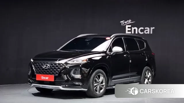 Hyundai Santa Fe TM 2018 Черный из Кореи