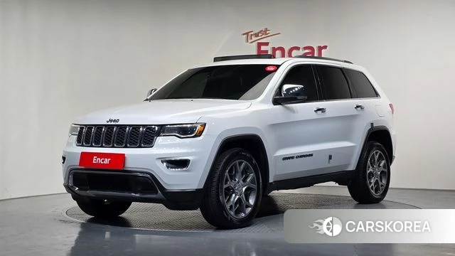 Jeep Grand Cherokee 2021 Белый из Кореи