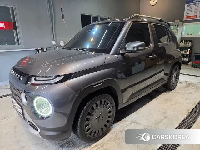 Hyundai Casper 2024 Черный двухцветный из Кореи