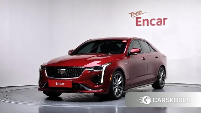 Cadillac CT4 2020 Красный из Кореи
