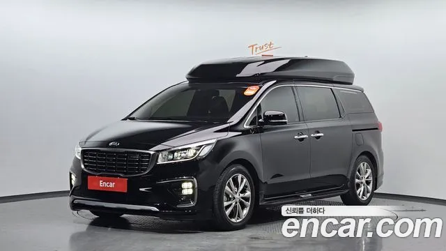 Kia The New Carnival 2019 Черный из Кореи
