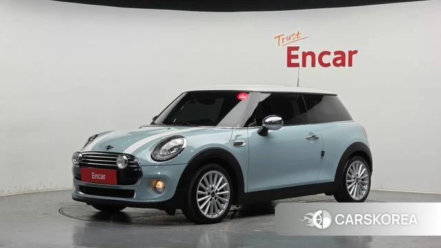 Mini Cooper 2018 Небесно-голубой из Кореи