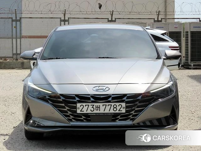 Hyundai Avante (CN7) 2020 Серый из Кореи