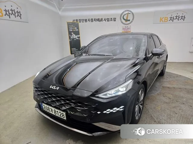 Kia K8 2021 Черный из Кореи