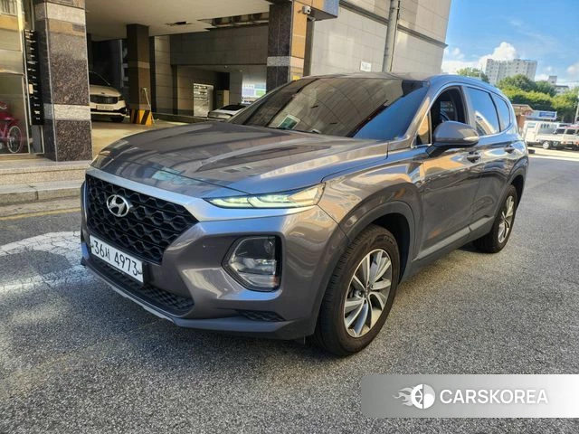 Hyundai Santa Fe TM 2018 Серый из Кореи
