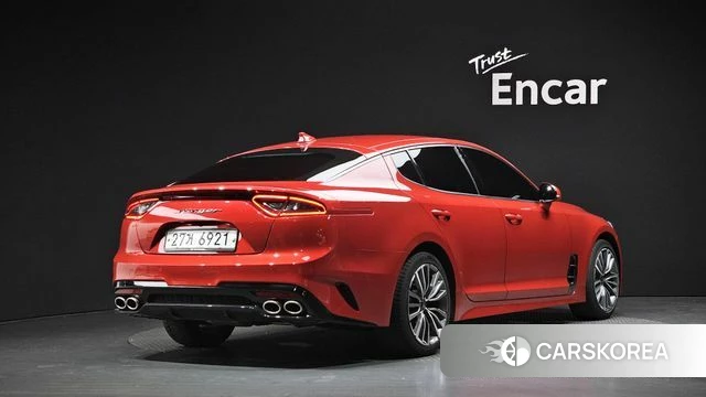 Kia Stinger 2019 Красный из Кореи