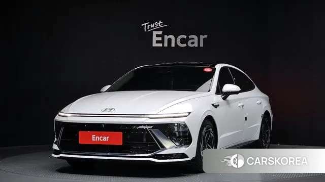 Hyundai Sonata D Edge (DN8) 2023 Белый из Кореи