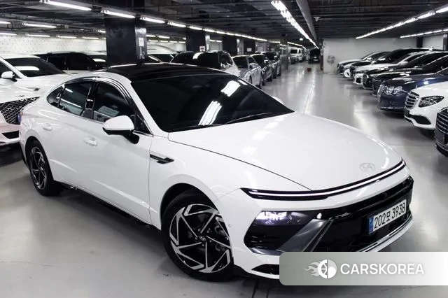 Hyundai Sonata D Edge (DN8) 2024 Белый из Кореи