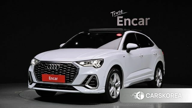 Audi Q3 (F3) 2023 Белый из Кореи