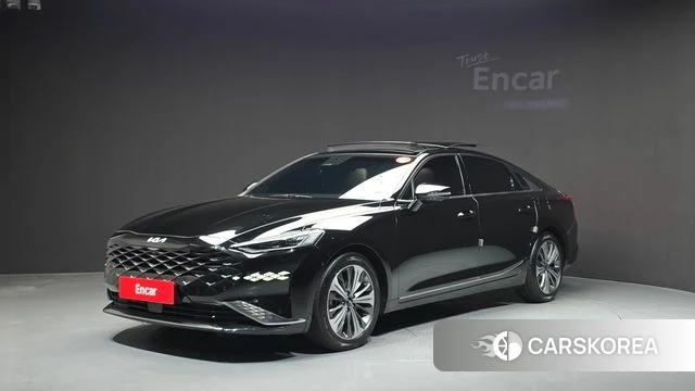Kia K8 Hybrid 2022 Черный из Кореи