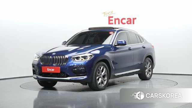 BMW X4 (G02) 2020 Синий из Кореи