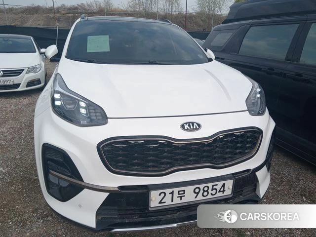 Kia Sportage The Bold 2018 Белый из Кореи