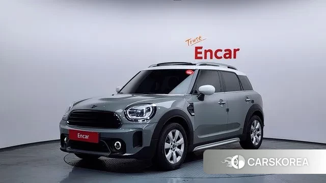 Mini Cooper Countryman 2022 Серебристо-серый из Кореи
