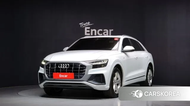 Audi Q8 (4M) 2020 Белый из Кореи
