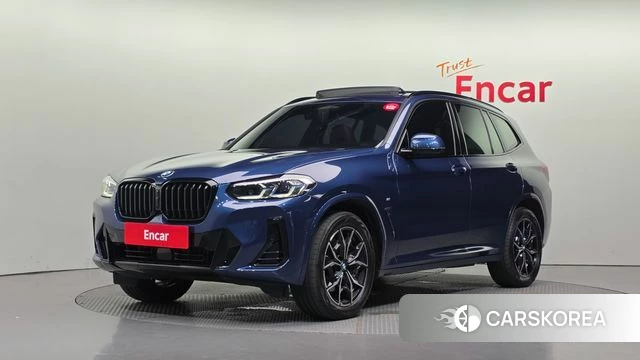 BMW X3 (G01) 2024 Синий из Кореи