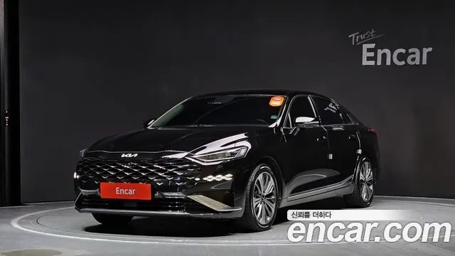 Kia K8 Hybrid 2021 Черный из Кореи